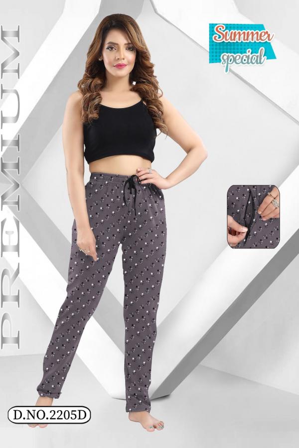 NIGHT PANT VOL.3205 Hosiery Cotton Designer Exclusive Pant Collection